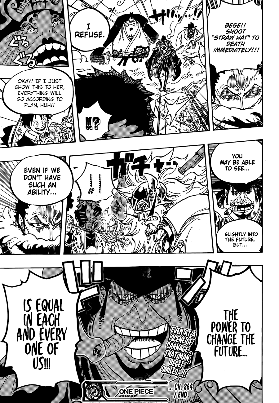 One Piece, Chapter 864 image 17
